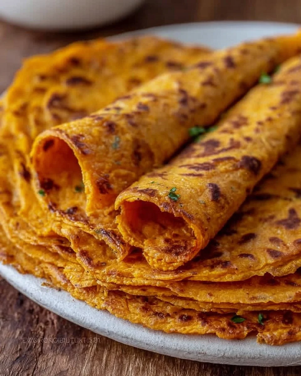 Dieses Rezept für Süßkartoffeltortillas enthält gekochte, pürierte Süßkartoffeln, die mit Mehl und Gewürzen gemischt werden t…