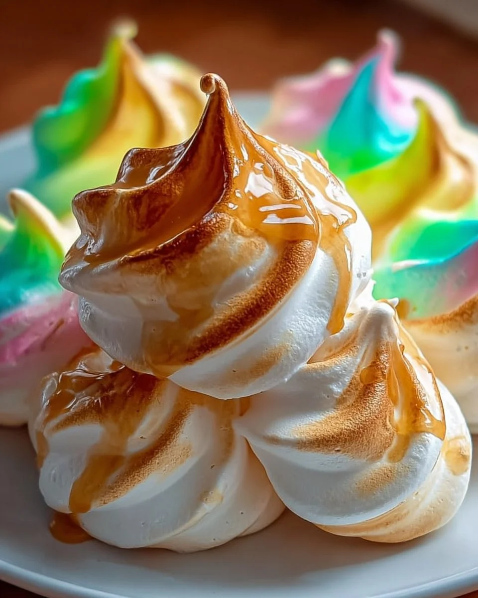 Einfache Jello-Meringue-Kekse