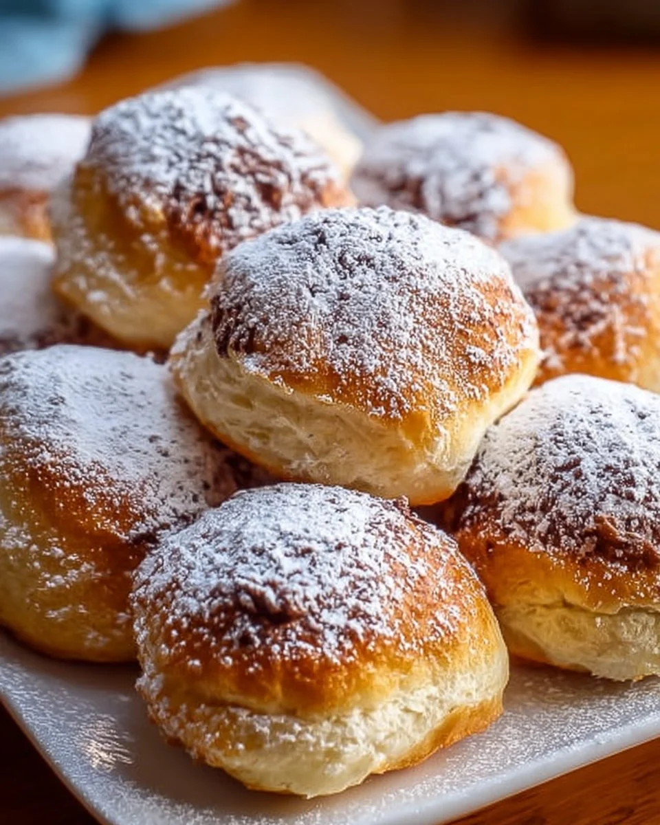 Gebackene Nutella-Bomben