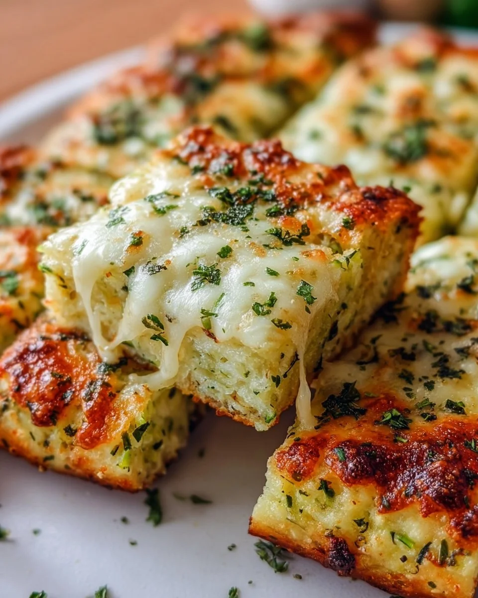 Käse-Zucchini-Brotsticks