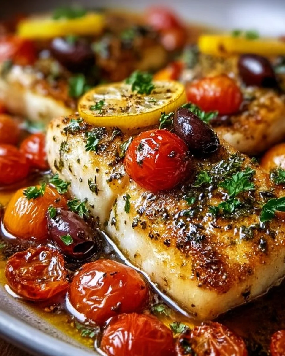 Mediterraner Gebackener Fisch