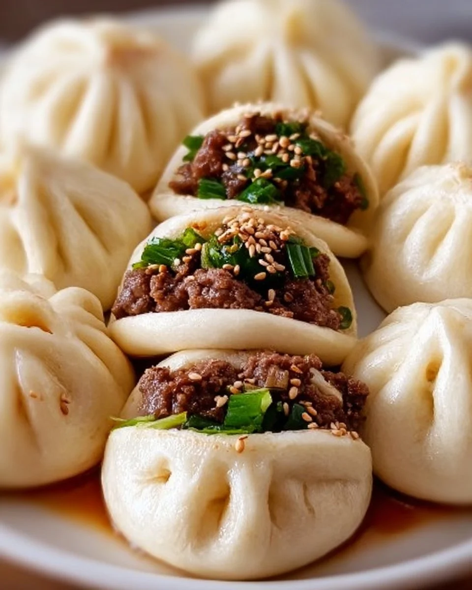 Rindfleisch Bao Brötchen