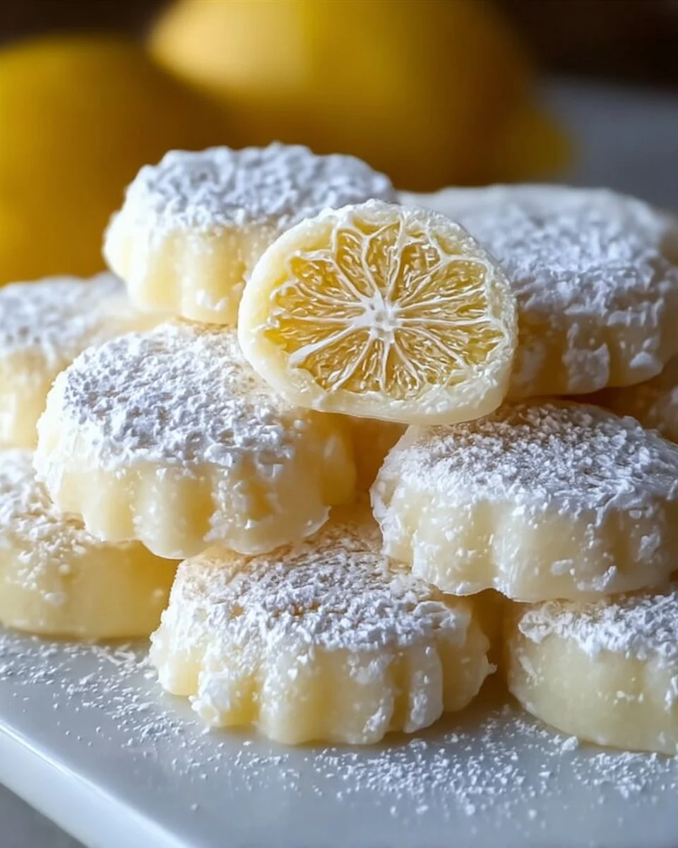 Zitronen-Schmelzgebäck