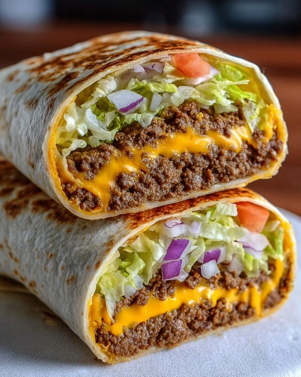 Big Mac Wrap Rezept