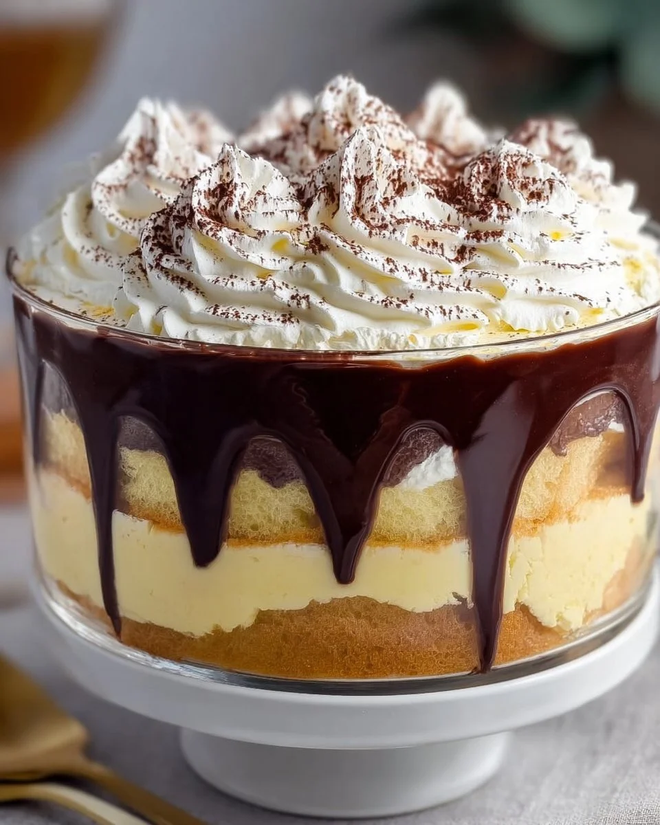 Boston Cream Trifle