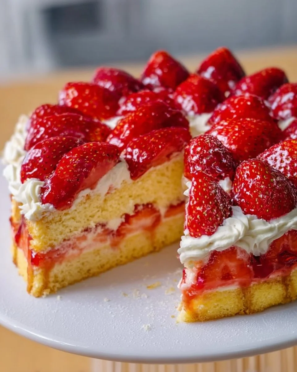 Erdbeertorte