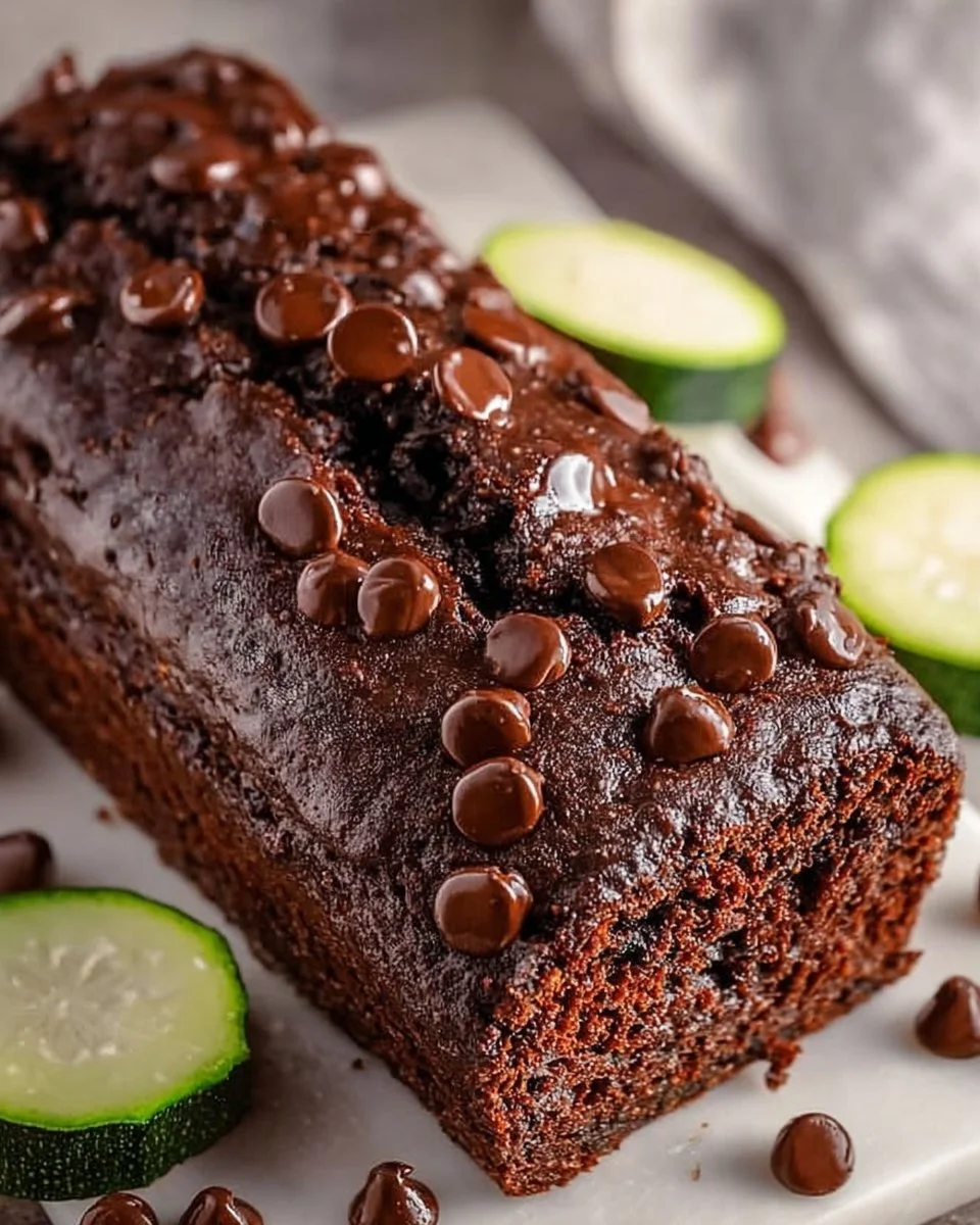 Fudgy Chocolate Zucchini Bread