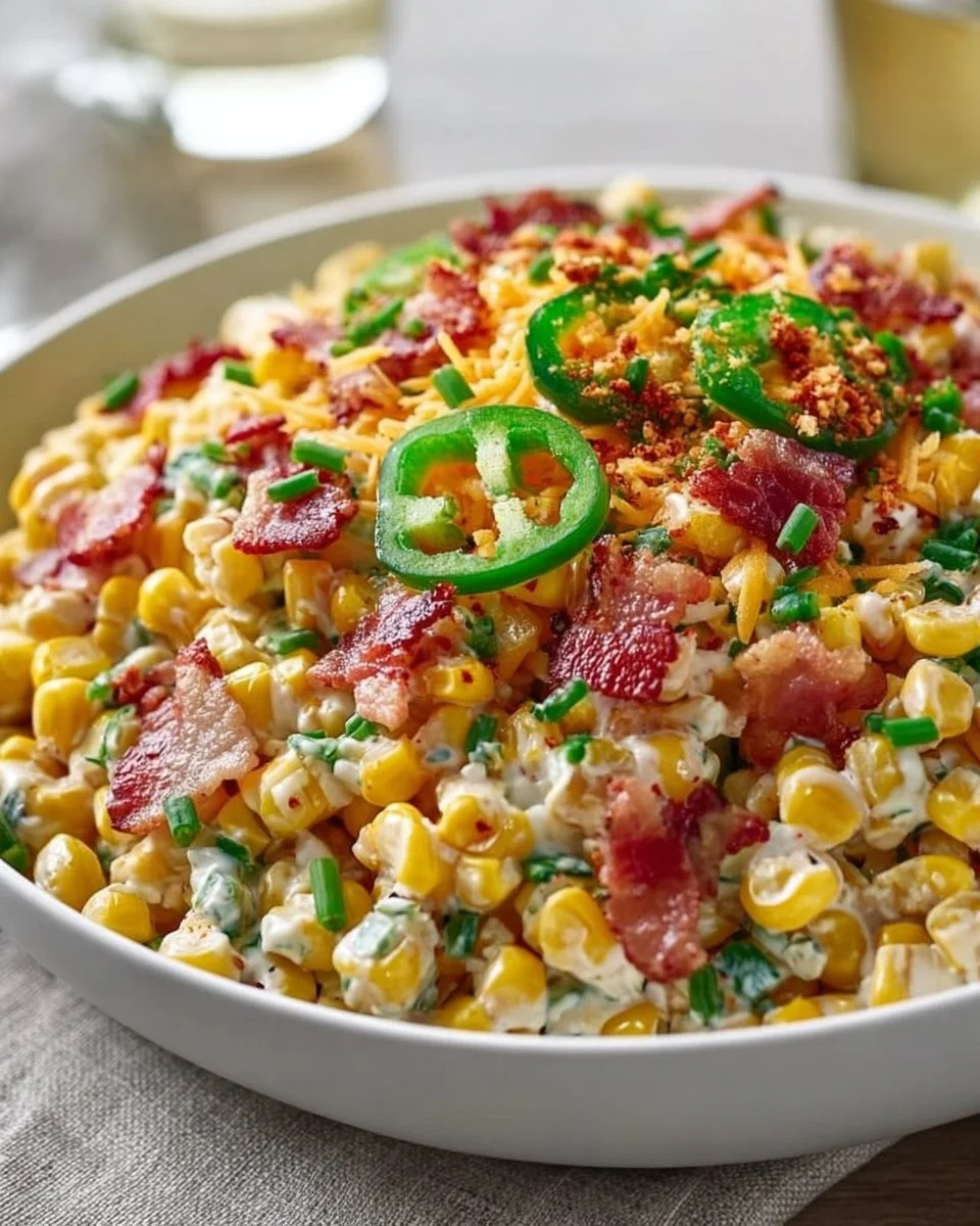 Knackiger Mais-Salat: Cremig und Knusprig