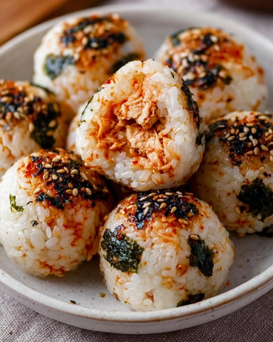 Koreanische Reisbälle (Jumeokbap)