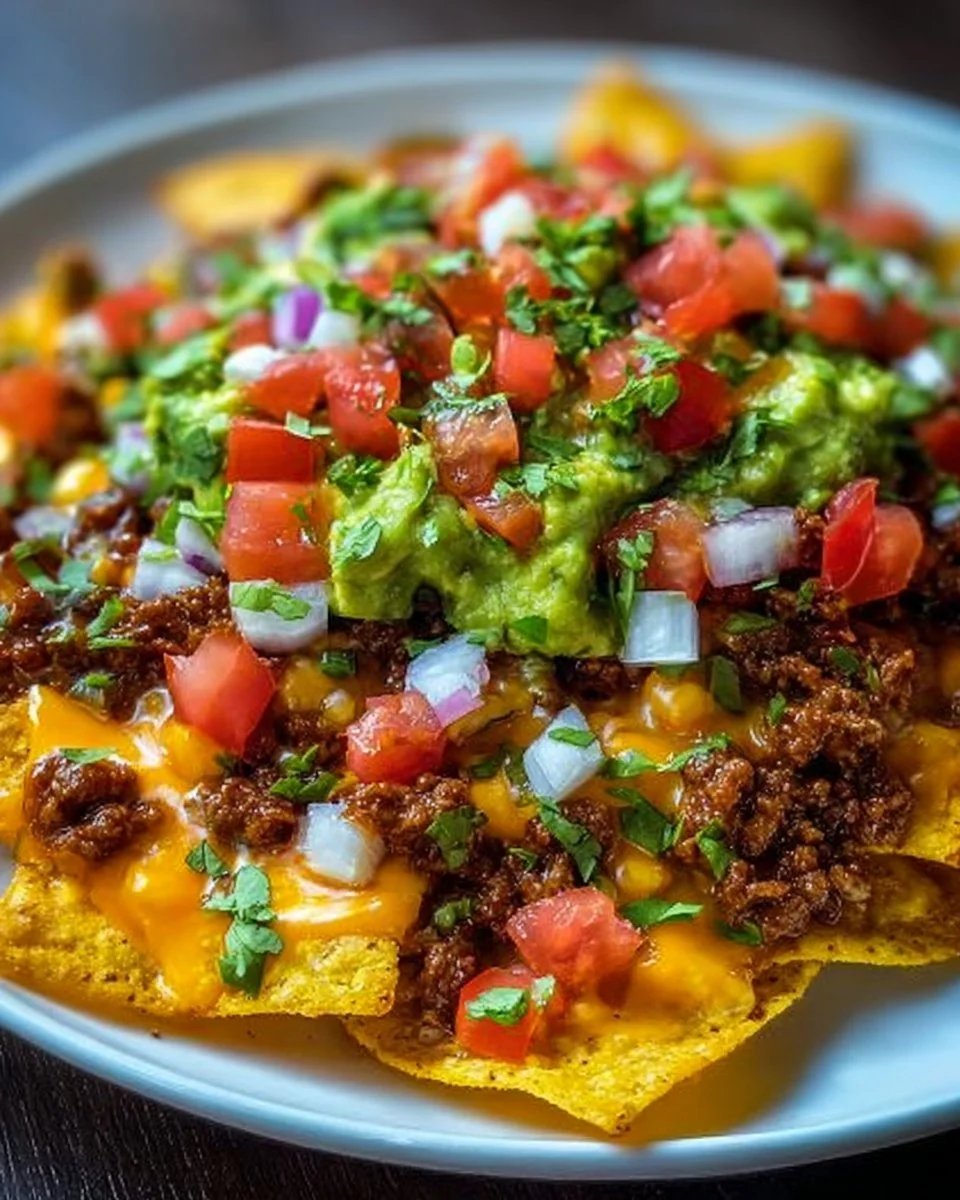 Nacho-Bowl mit Rinderhack