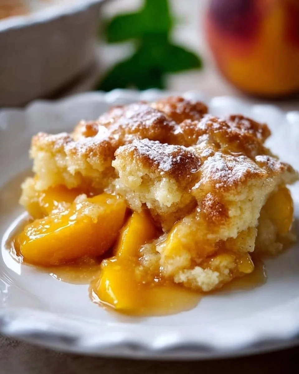 Pfirsich-Cobbler