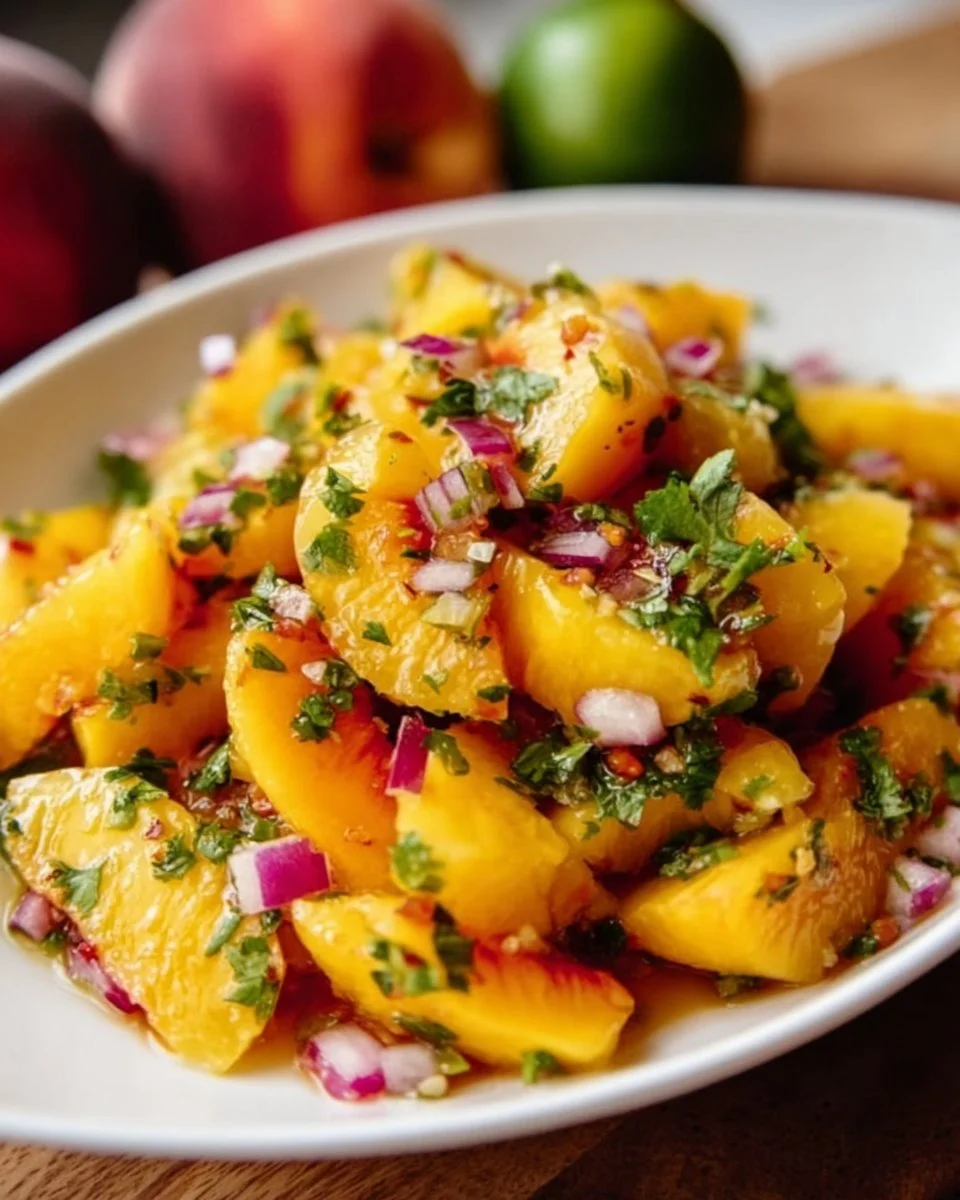 Leckere Pfirsich-Salsa für einen einzigartigen sommerlichen Genuss