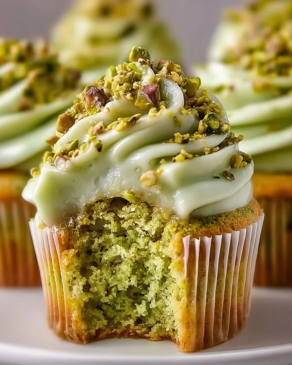 Pistazien-Cupcakes