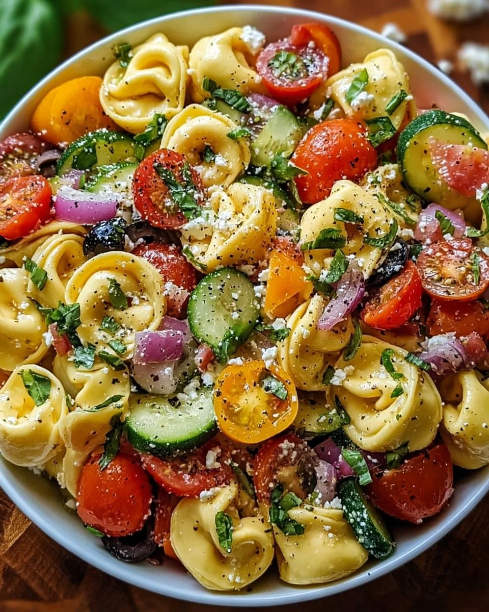 Tortellini-Pasta-Salat-Delight: Der erfrischende Sommersalat