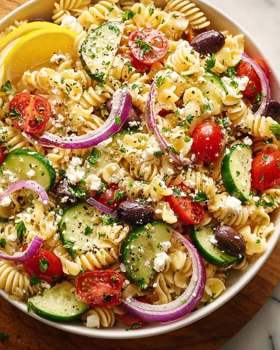 Unwiderstehlicher mediterraner Nudelsalat – moanaskitchen