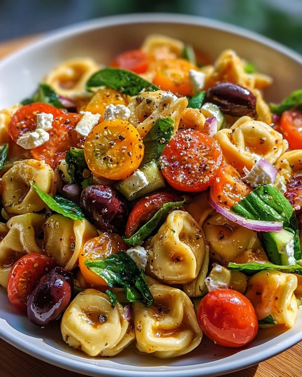 Würziger Süß-Honig Tortellini-Nudelsalat