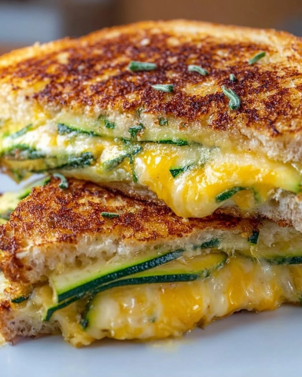 Zucchini-Käse-Toast