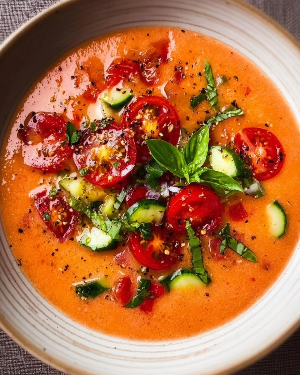 Einfache Gazpacho Rezept (Vegan)