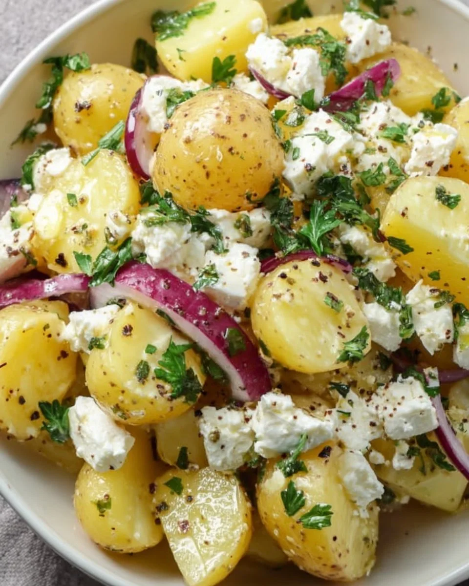 Kartoffel-Feta-Salat