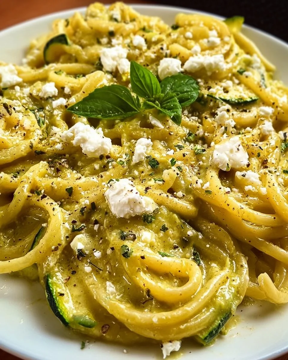 Pasta in Zucchinisauce – Der Ausgang zum Genuss