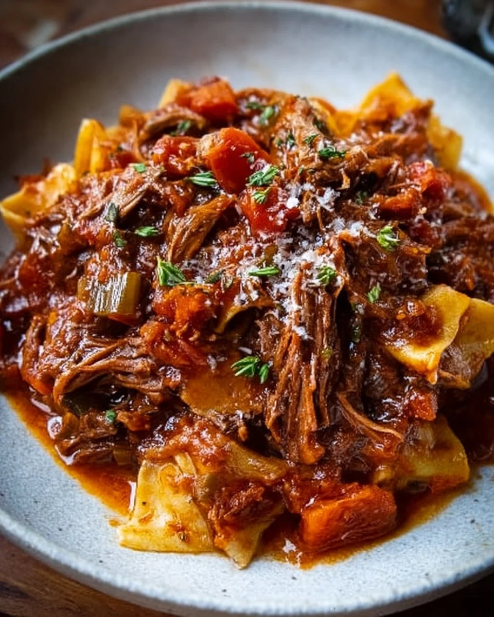 Rustic Italian Beef Ragu