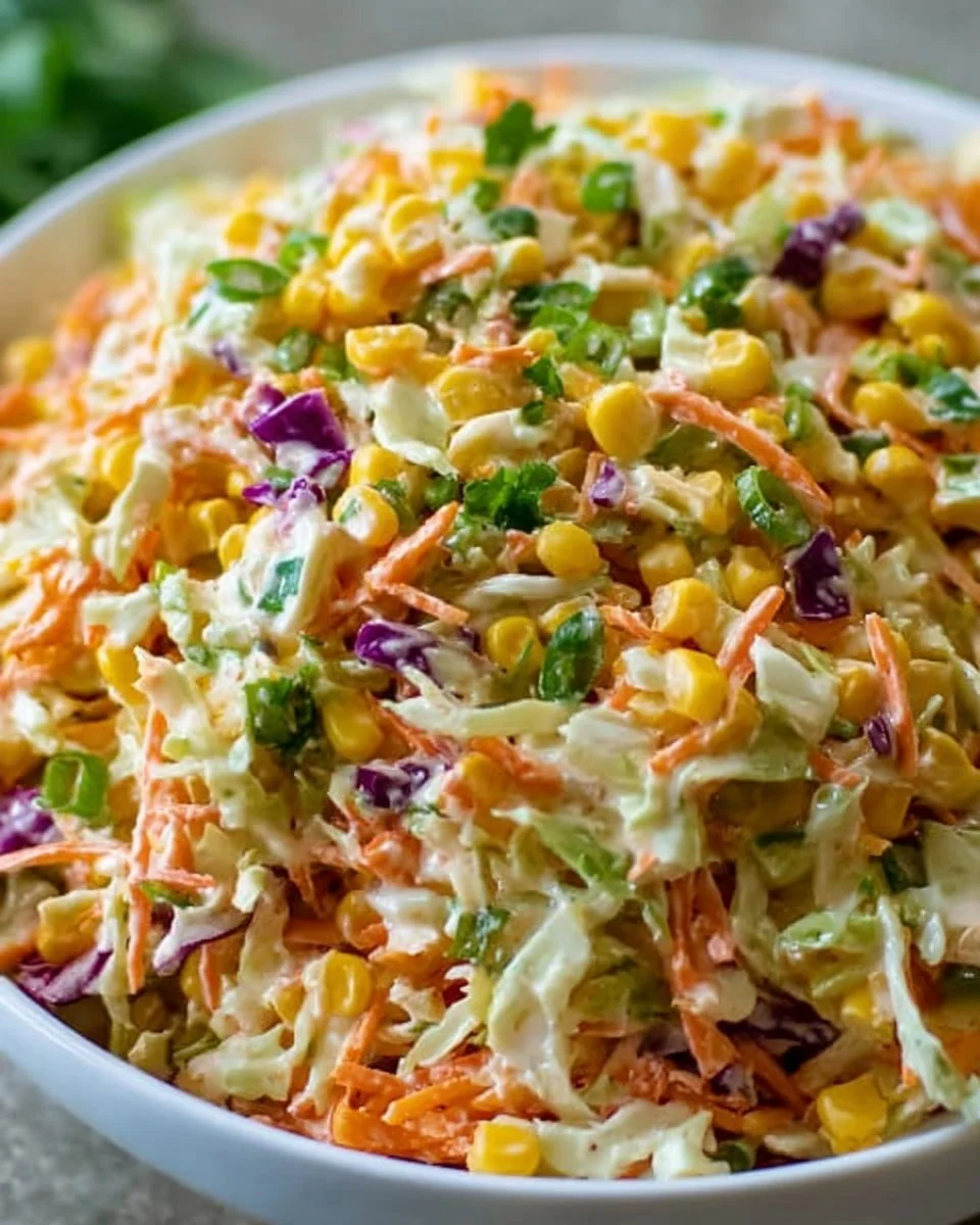 Scharfer Mais-Slaw: Der ultimative Sommer-Crunch, der begeistert