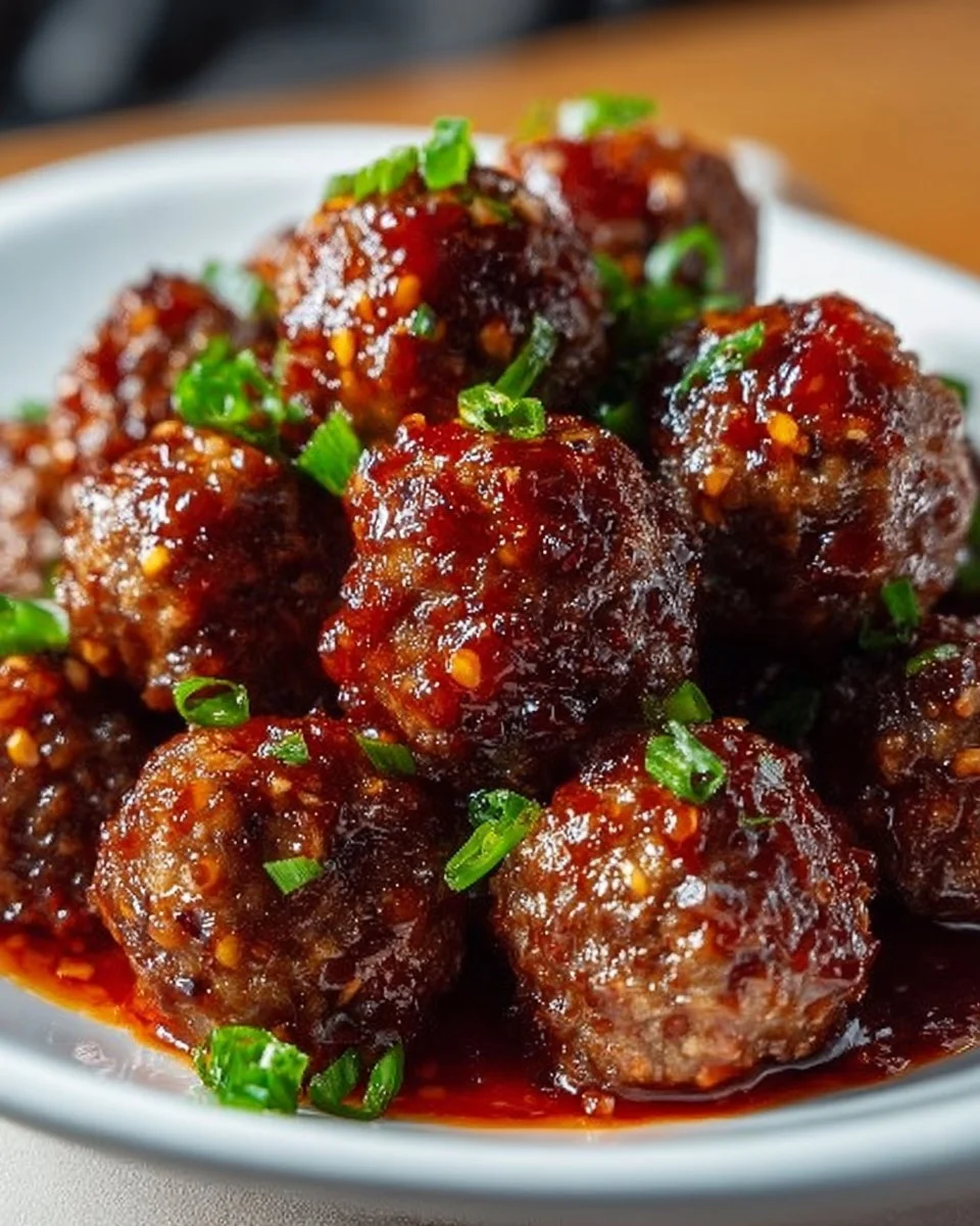 Sweet Chili Meatballs