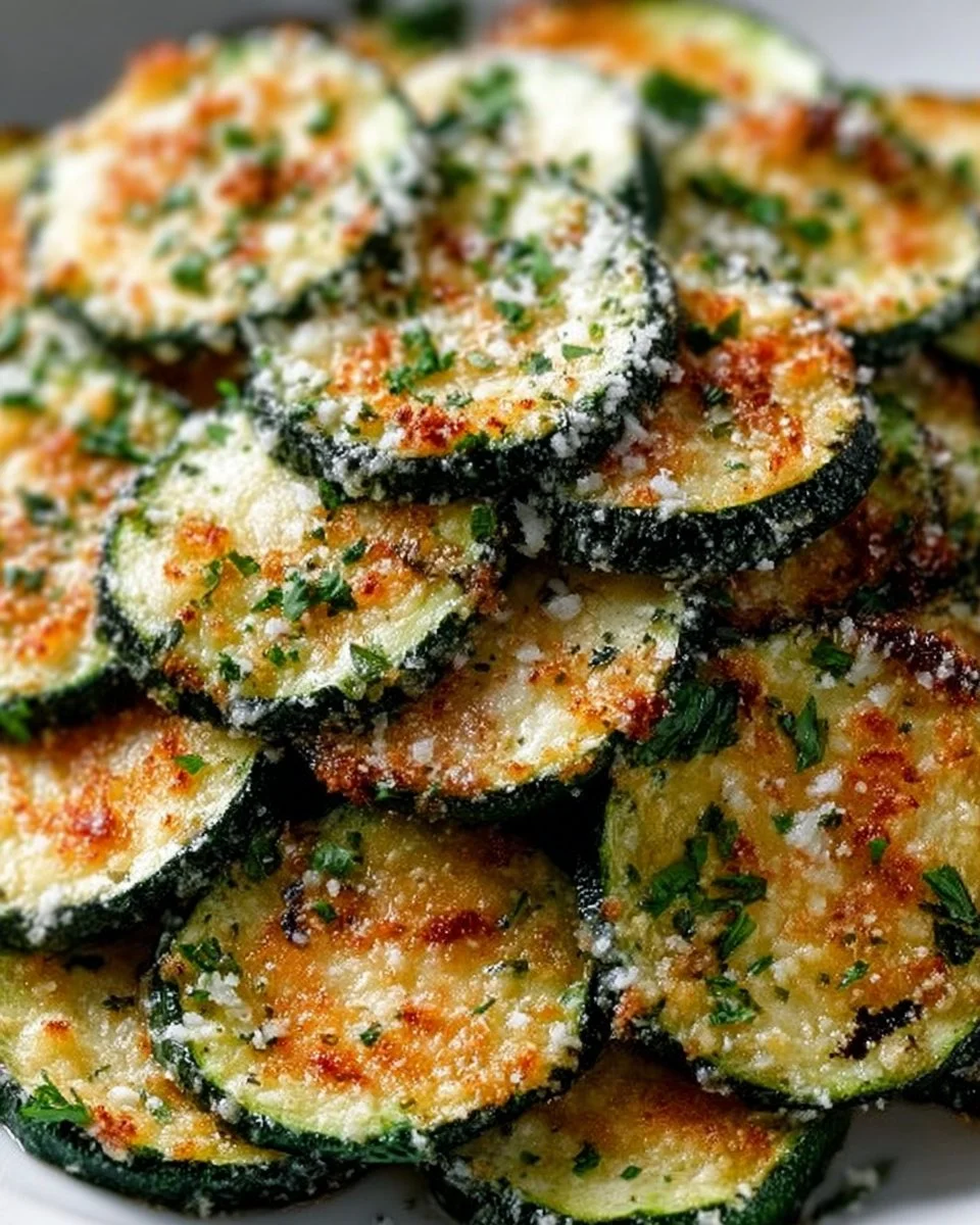 Unwiderstehlich Knusprige Knoblauch-Parmesan Röst-Zucchini