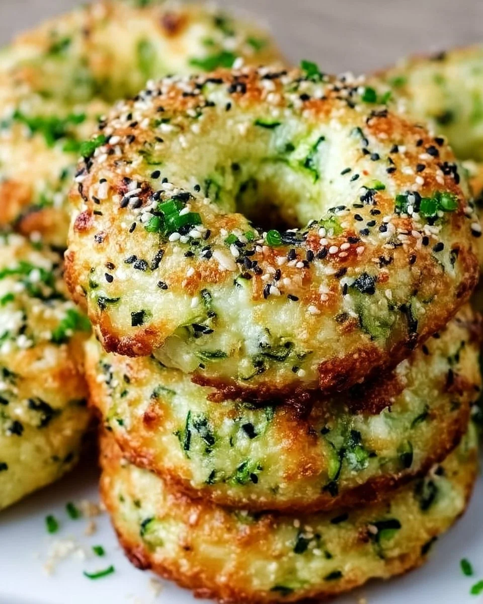Zucchini-Bagels