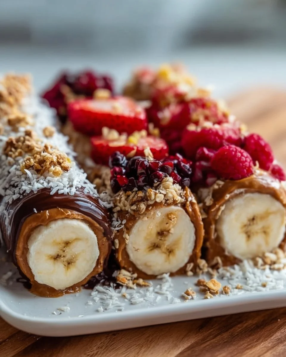 Bananen-Sushi