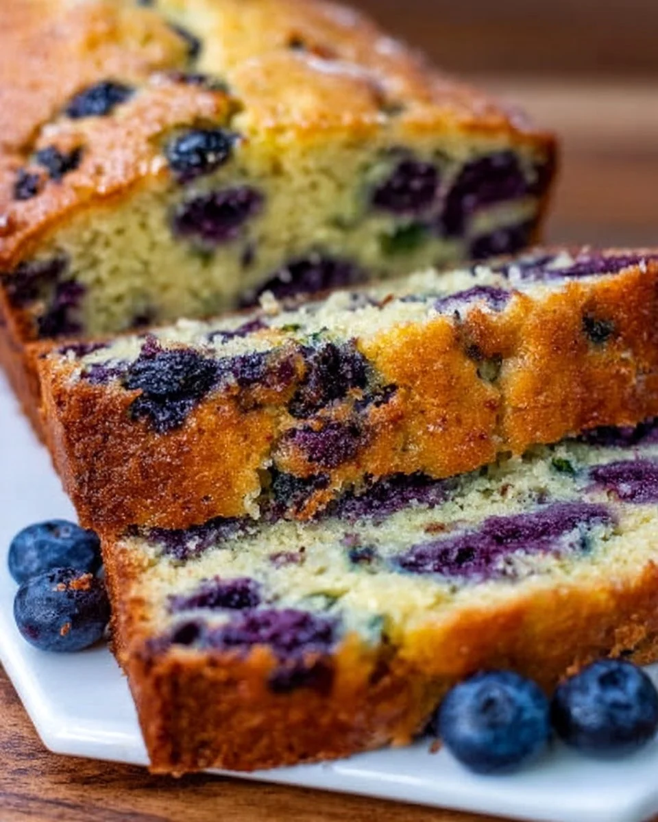 Blaubeer-Zucchini-Brot