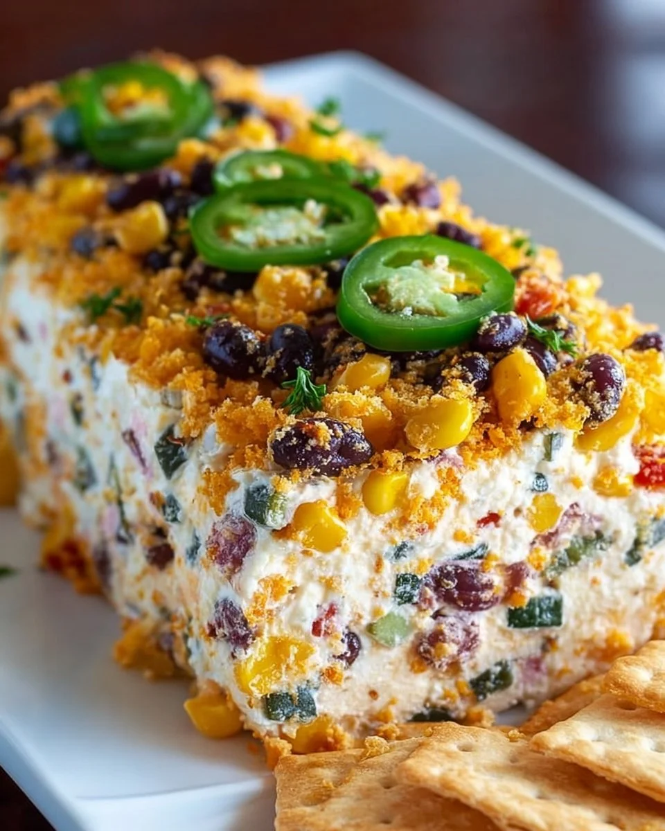 Cowboy-Kaviar-Jalapeño-Popper-Käse-Log