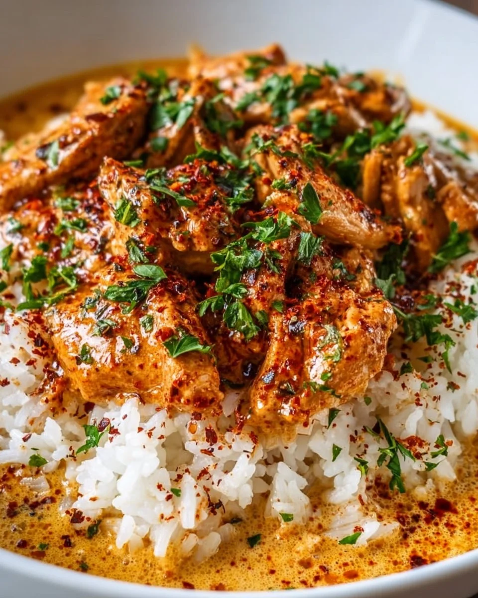 Crockpot Cajun Butter Chicken: Eine cremige Komfortschüssel