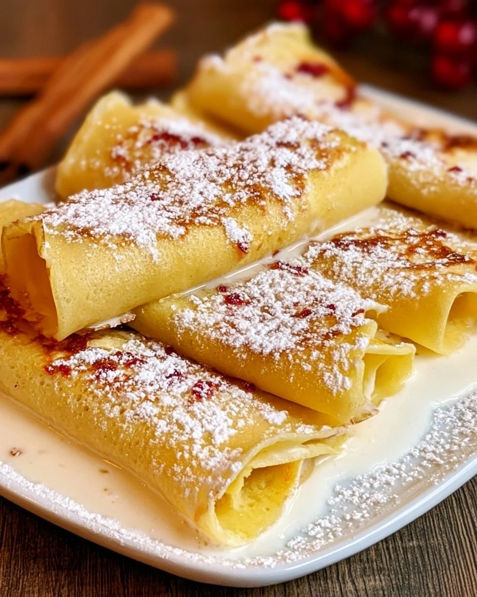 Eierlikör-Crêpes