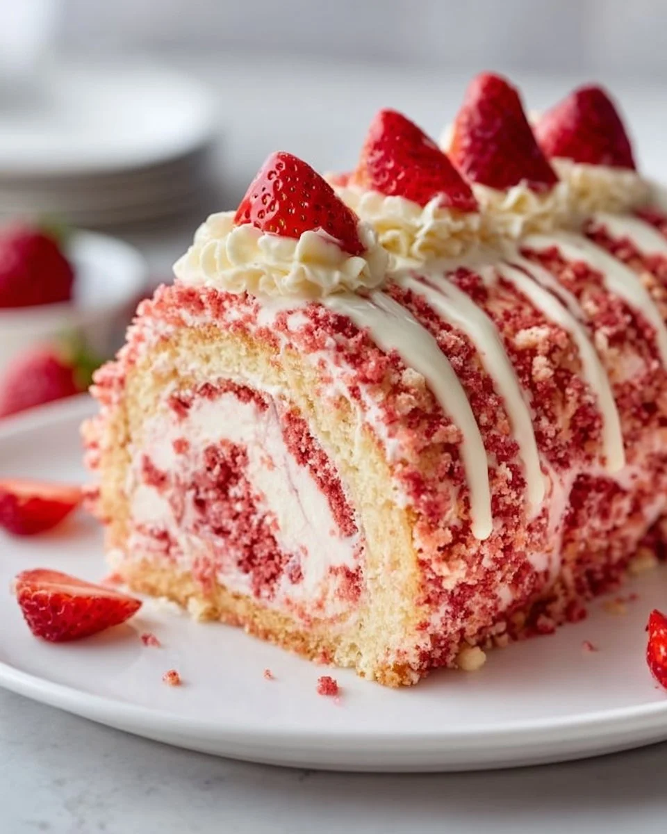 Erdbeer-Crunch-Kuchen Das Einfachste Rezept Aller Zeiten