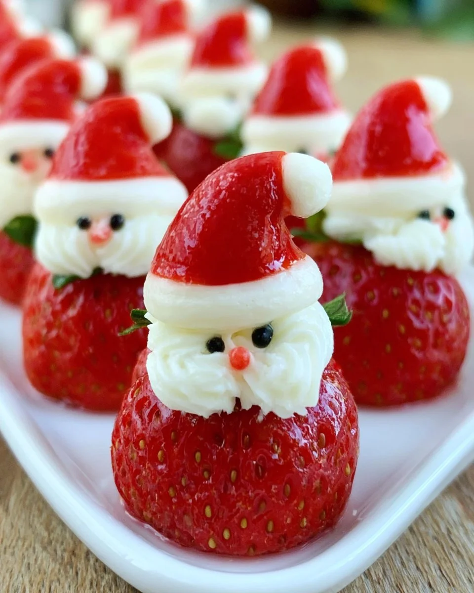 Erdbeer-Weihnachtsleckereien | Festliche Leckereien mit Erdbeeren, Erdbeer-Weihnachtsleckereien, Festliches Erdbeer-Dessert