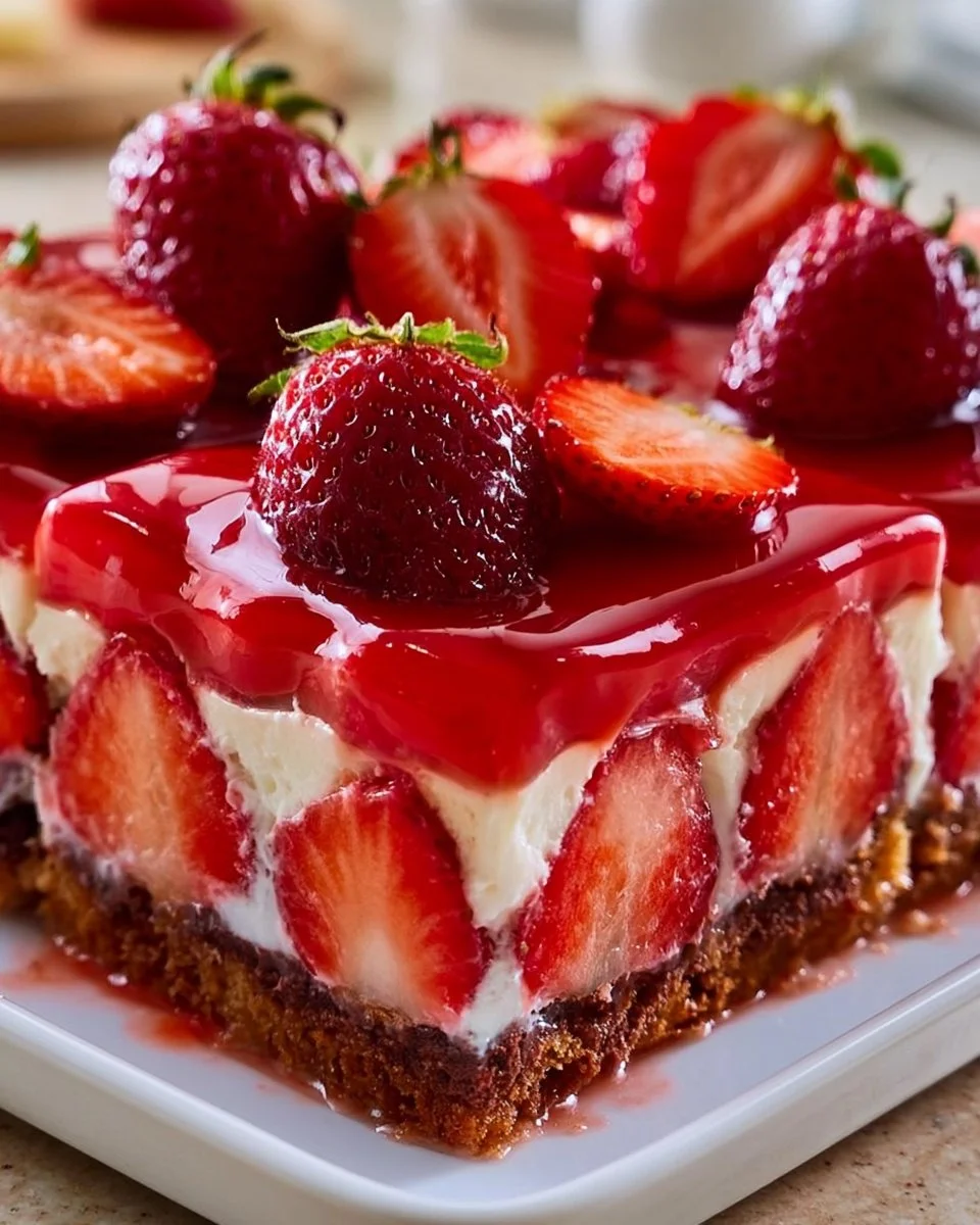 Erdbeerkuchen mit Mascarpone