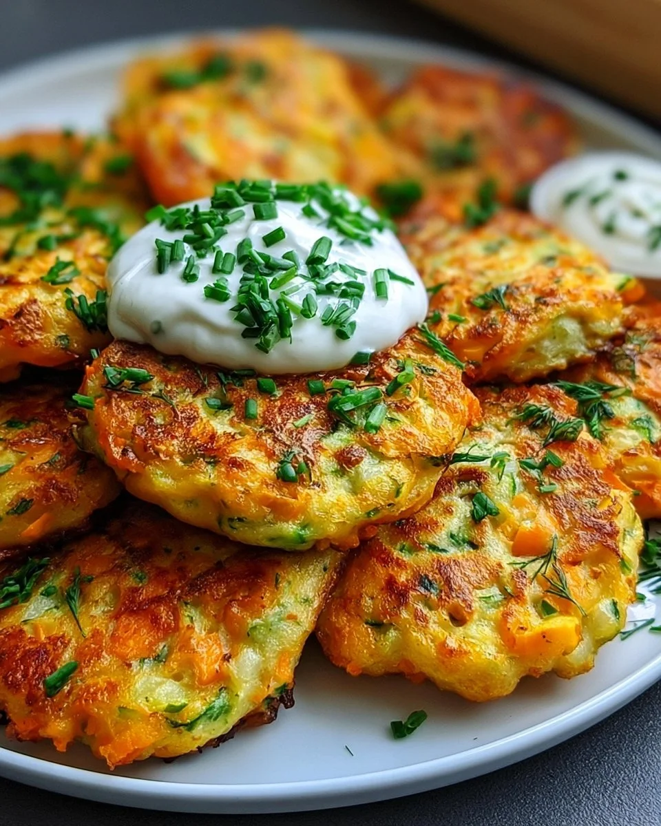 Gemüsepfannkuchen mit Kräuterdip: Ein Unglaubliches Ultimatives Rezept