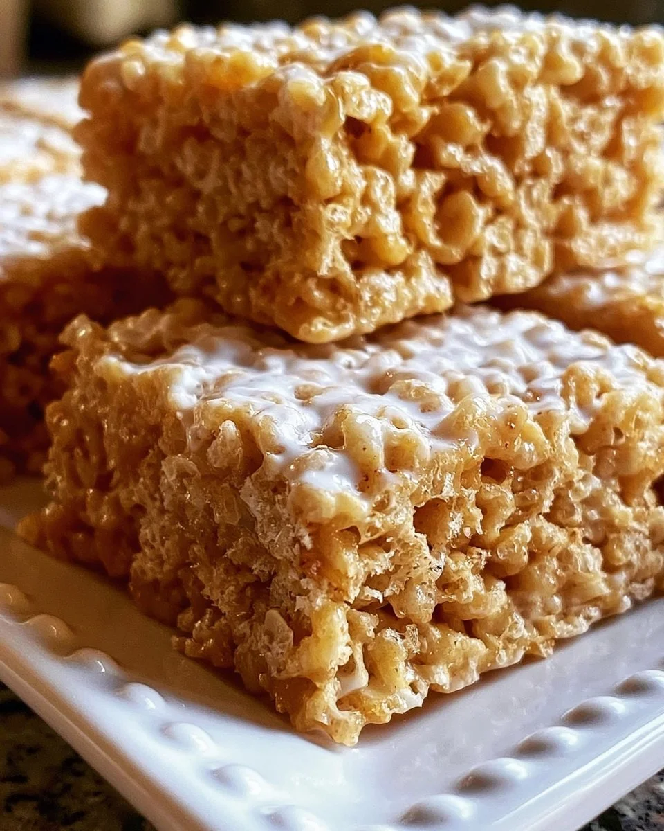 Ingwerbrot Rice Krispie Treats
