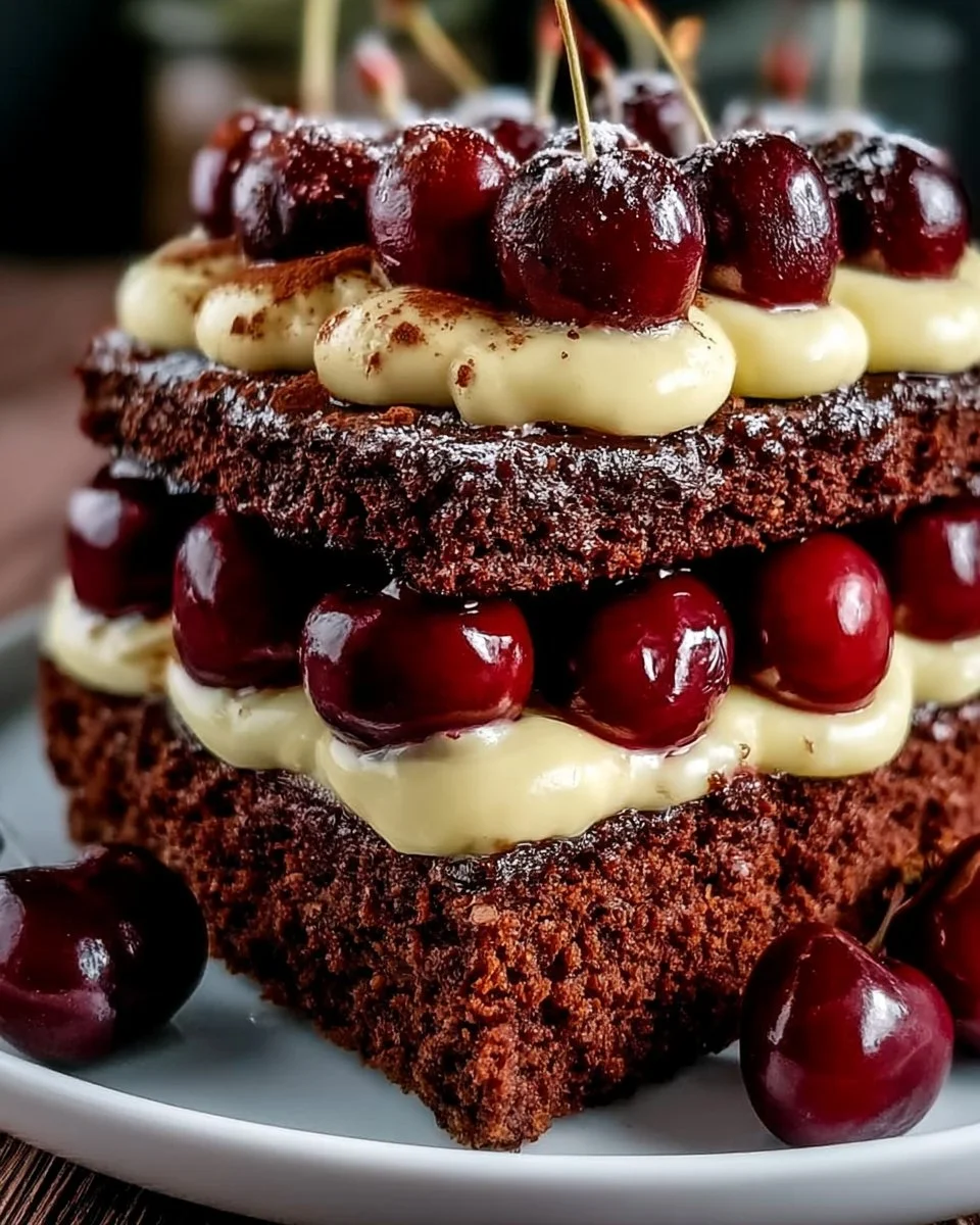 Klassische Schwarzwälder Kirschtorte
