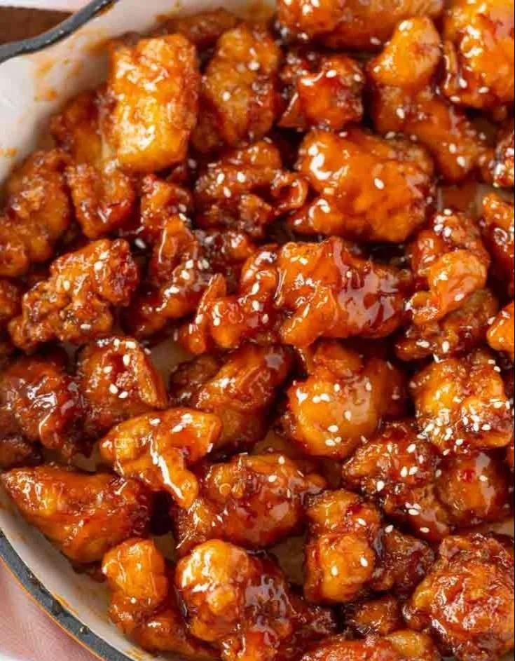 Knuspriges Sesamhühnchen