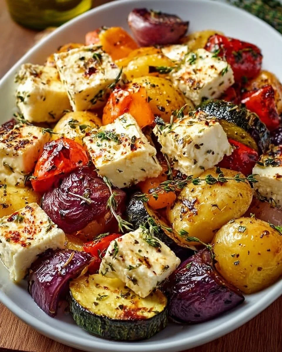 Köstliches Feta Kartoffeln Ofengemüse: Einfach und Gesund!