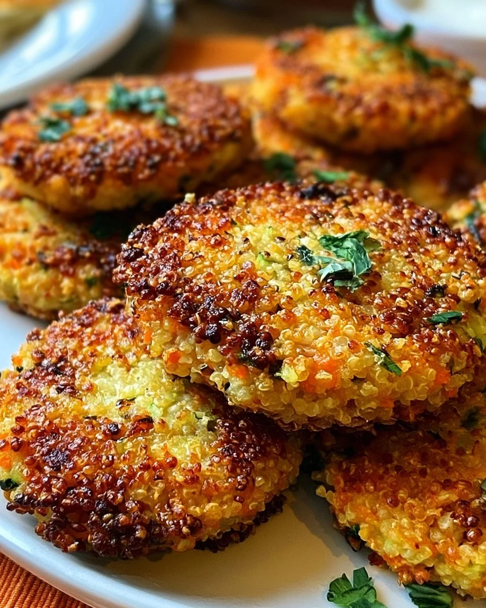 Leckere knusprige Quinoa-Gemüseburger für ultimativen Komfort
