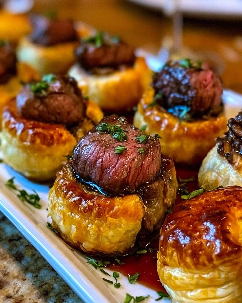 Mini Beef Wellington Häppchen