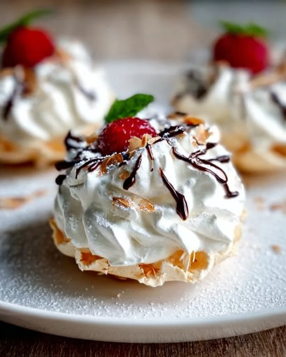 Mini Pavlova-Nester – Der Kochvorbereitungsblog
