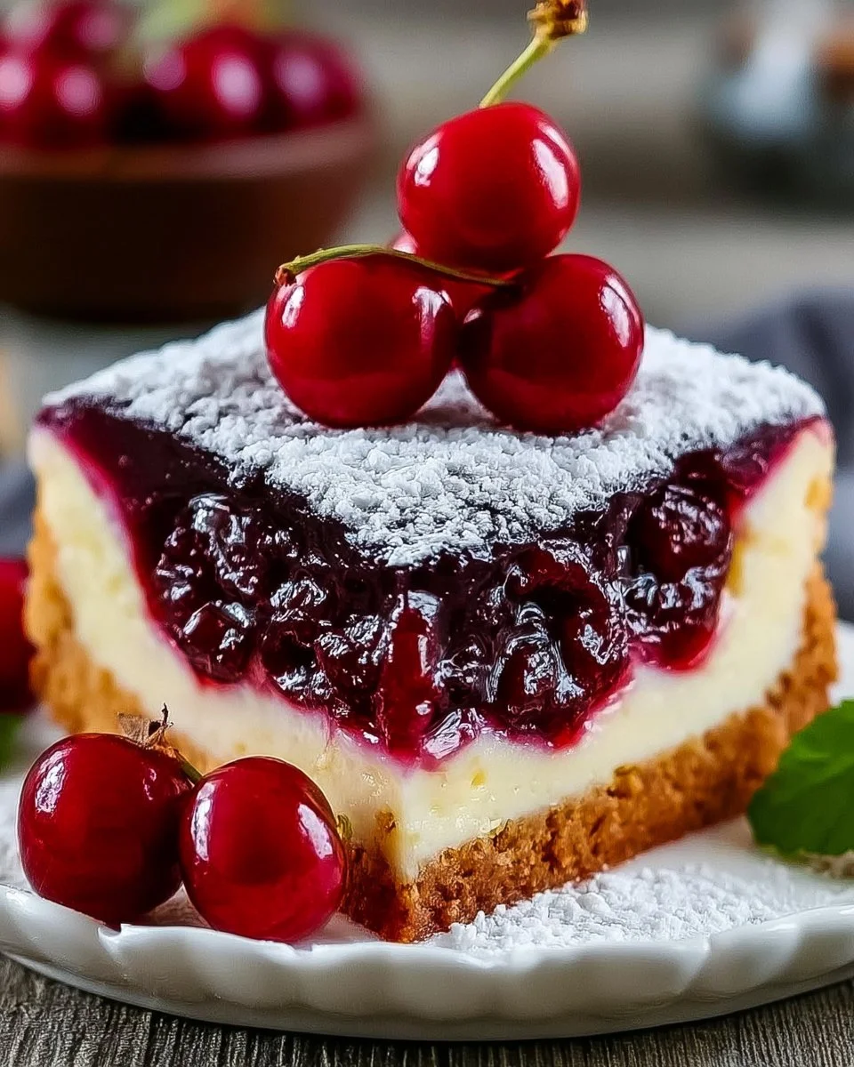 Pudding-Kirsch-Kuchen