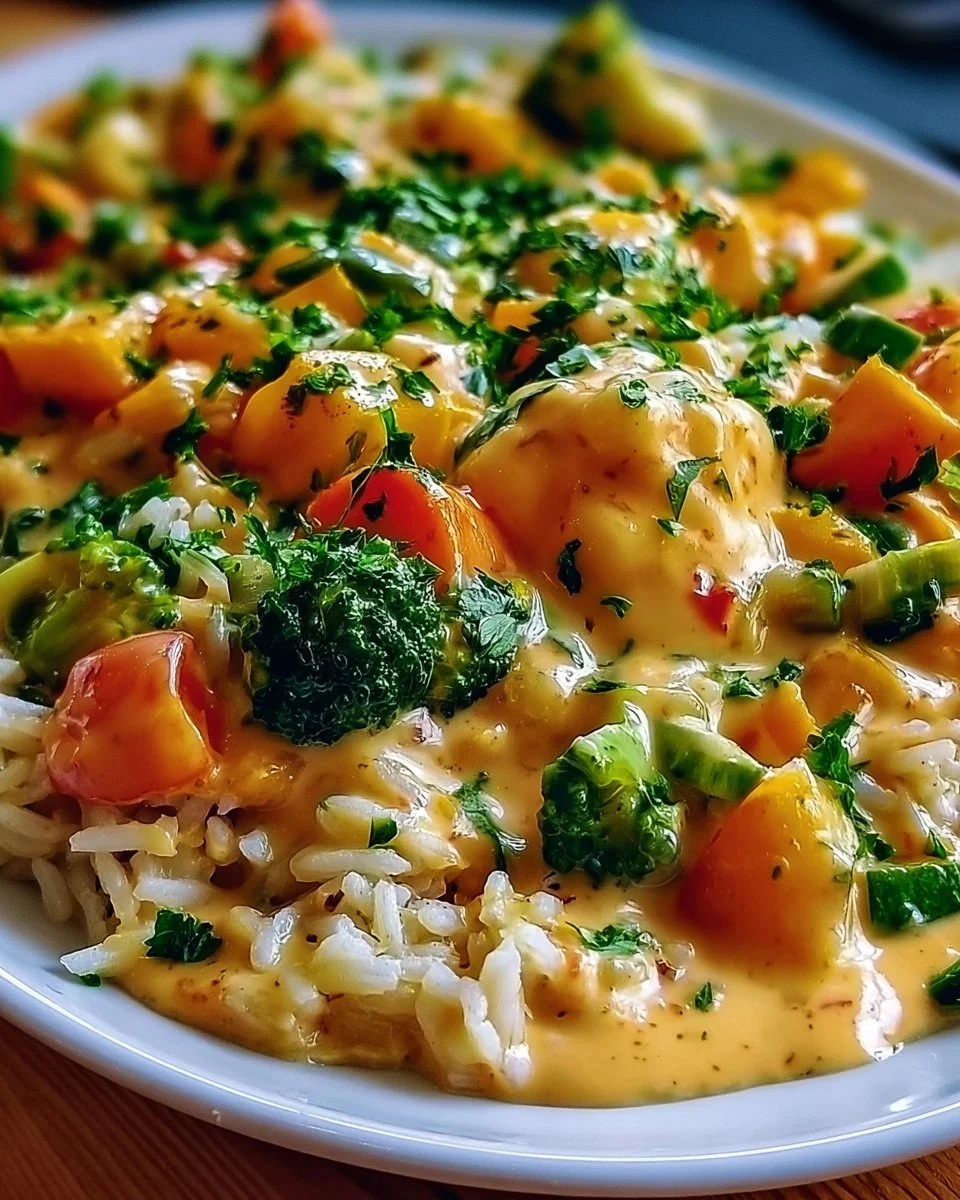 Reis mit Gemüse-Frischkäse-Sauce: Ein Unglaubliches Ultimatives Rezept