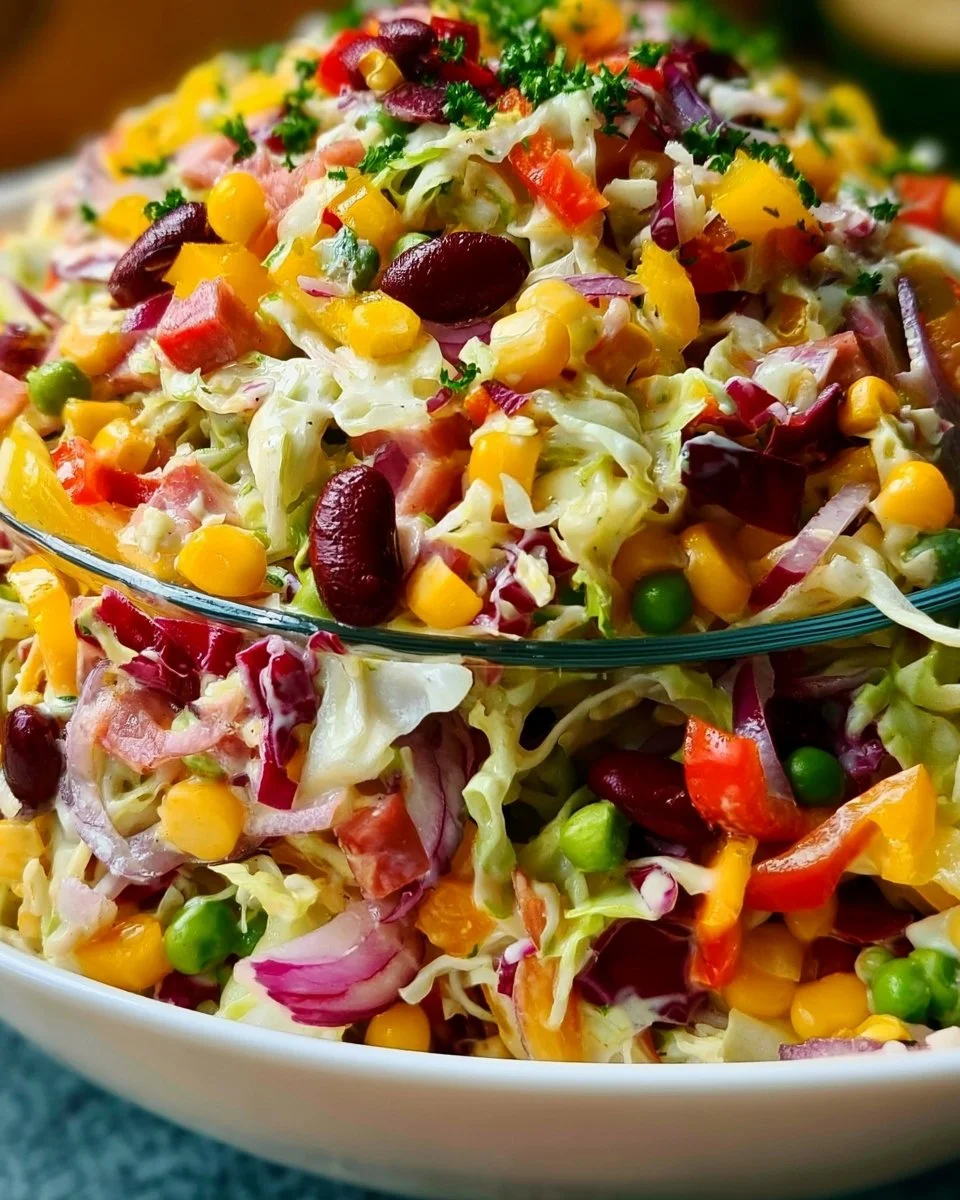 Über-Nacht-Salat Rezept zum Vorbereiten