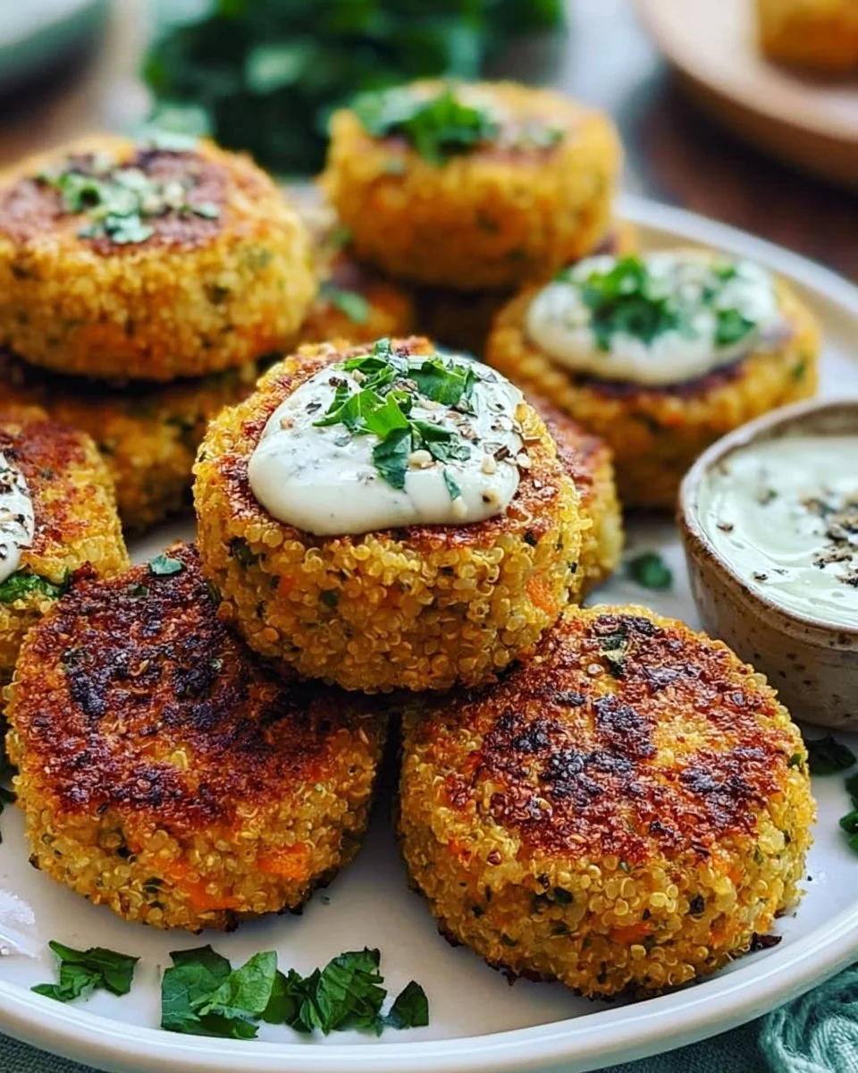 Vegane Quinoa Bratlinge (Knusprige Patties)