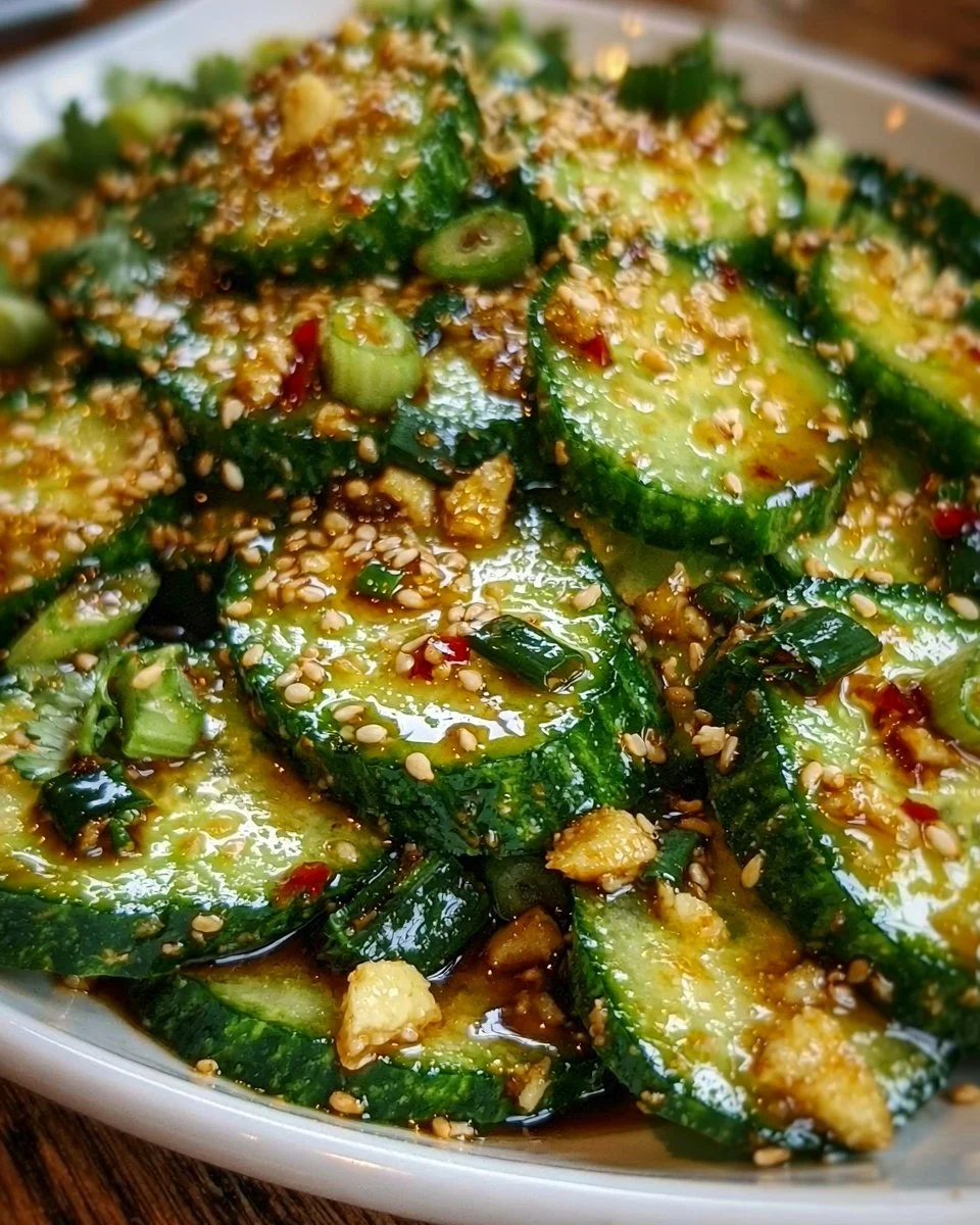 Asiatischer Gurkensalat